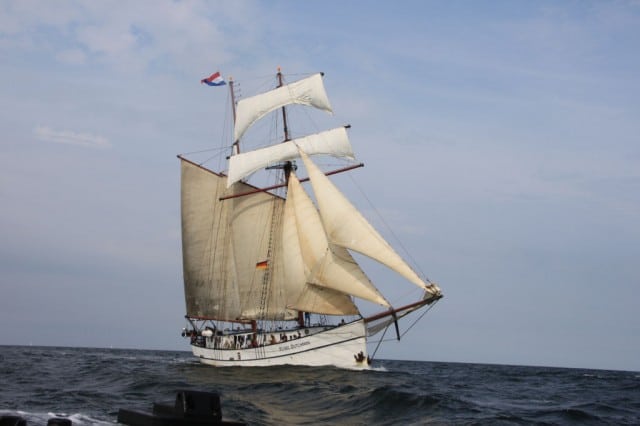 Zeilreis Noordzee